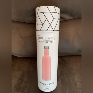 BrüMate Winesulator in Blush. NWT